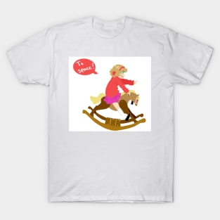 If I could ride a horse to the moon T-Shirt